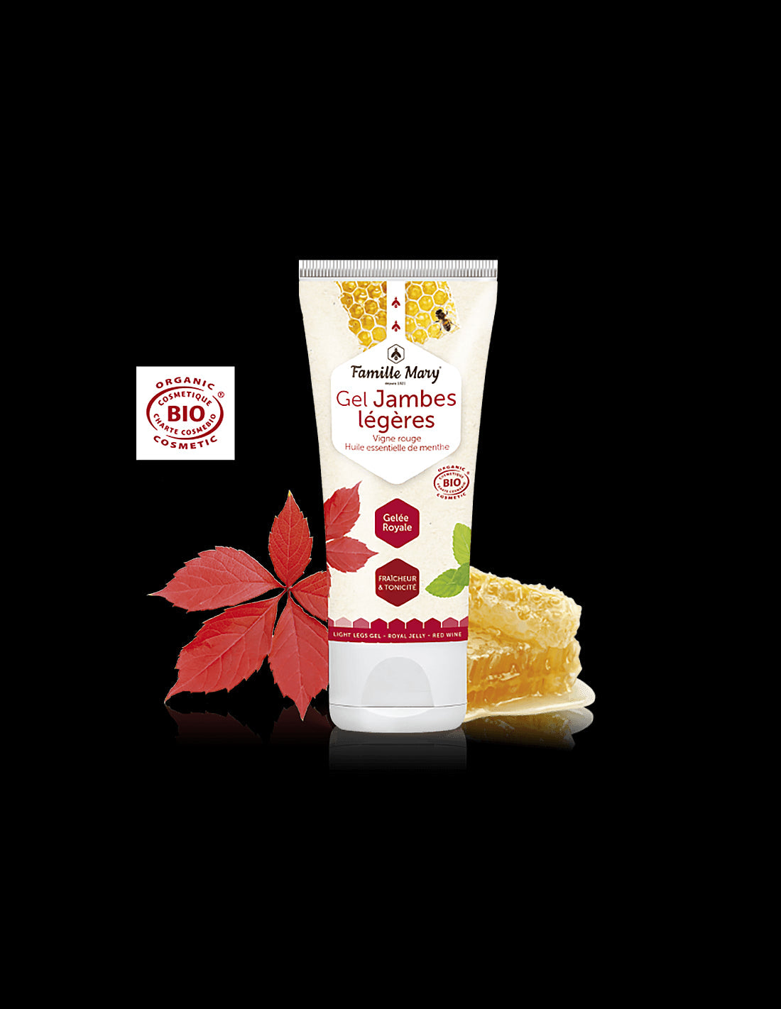 Релаксиращ гел за „леки“ крака - Gel jambes legeres bio, 100 ml  Famille Mary - Nutra Best Bulgaria