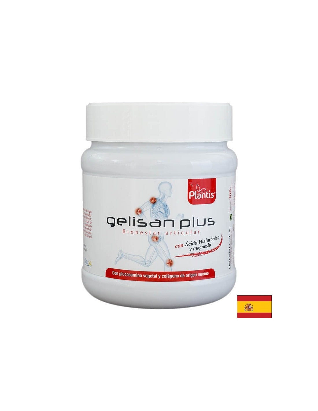 Здрави стави и красива кожа – Gelisan Plus Plantis® - Морски колаген, растителен глюкозамин, хиалурoнова киселина, 300 g, прах  Artesania Agricola - Nutra Best Bulgaria