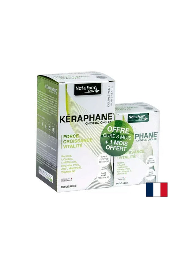 Коса и нокти - Div Keraphan, 240 капсули  Nat&Form - Nutra Best Bulgaria