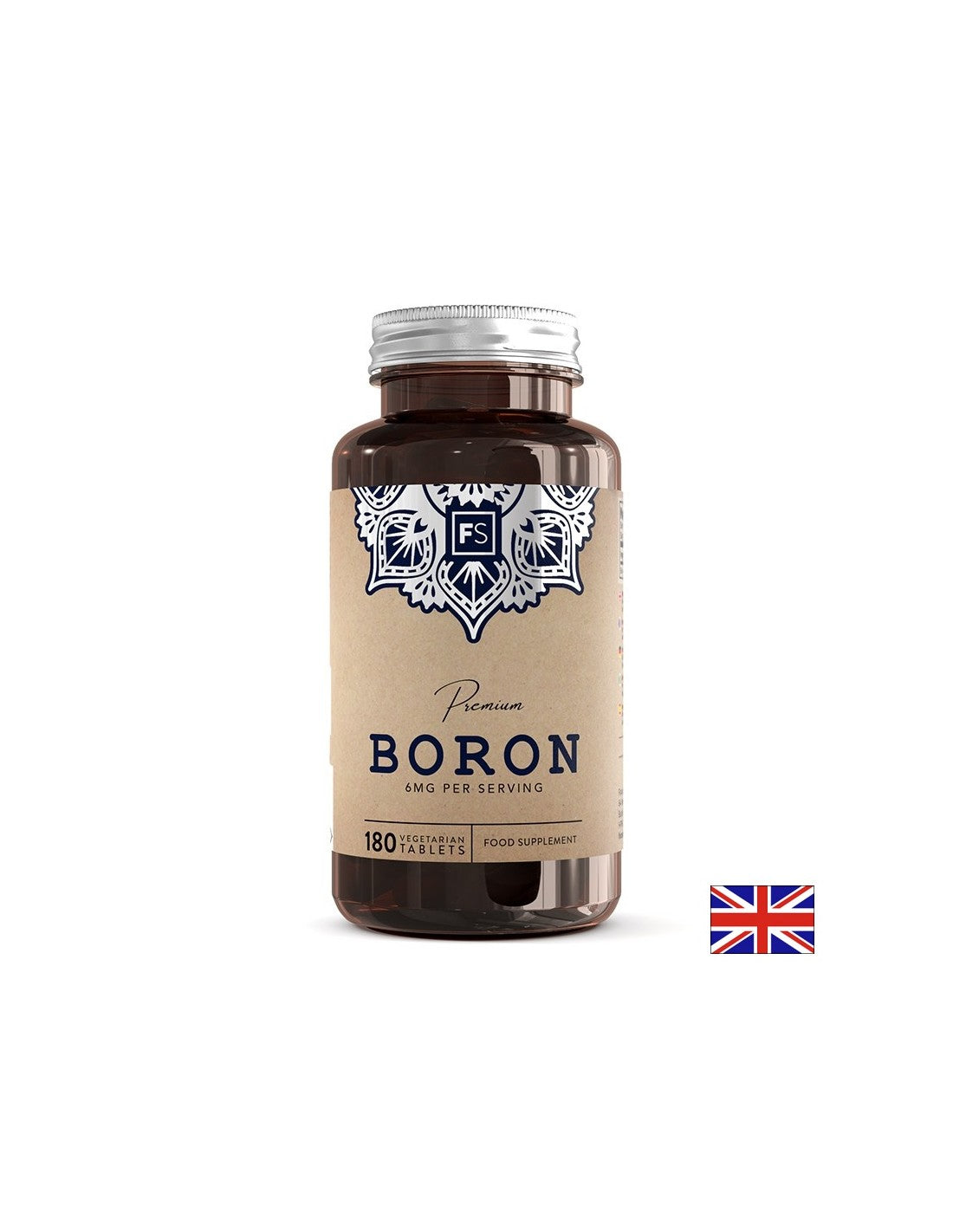 Кости и стави - Бор, 3 mg х 180 таблетки  Focus Supplements - Nutra Best Bulgaria