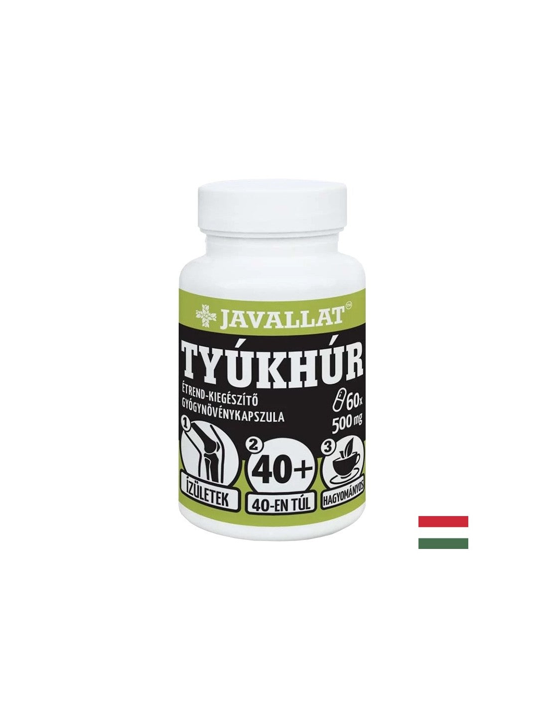 Кости и стави - Стелария, 500 mg х 60 капсули  Javallat - Nutra Best Bulgaria
