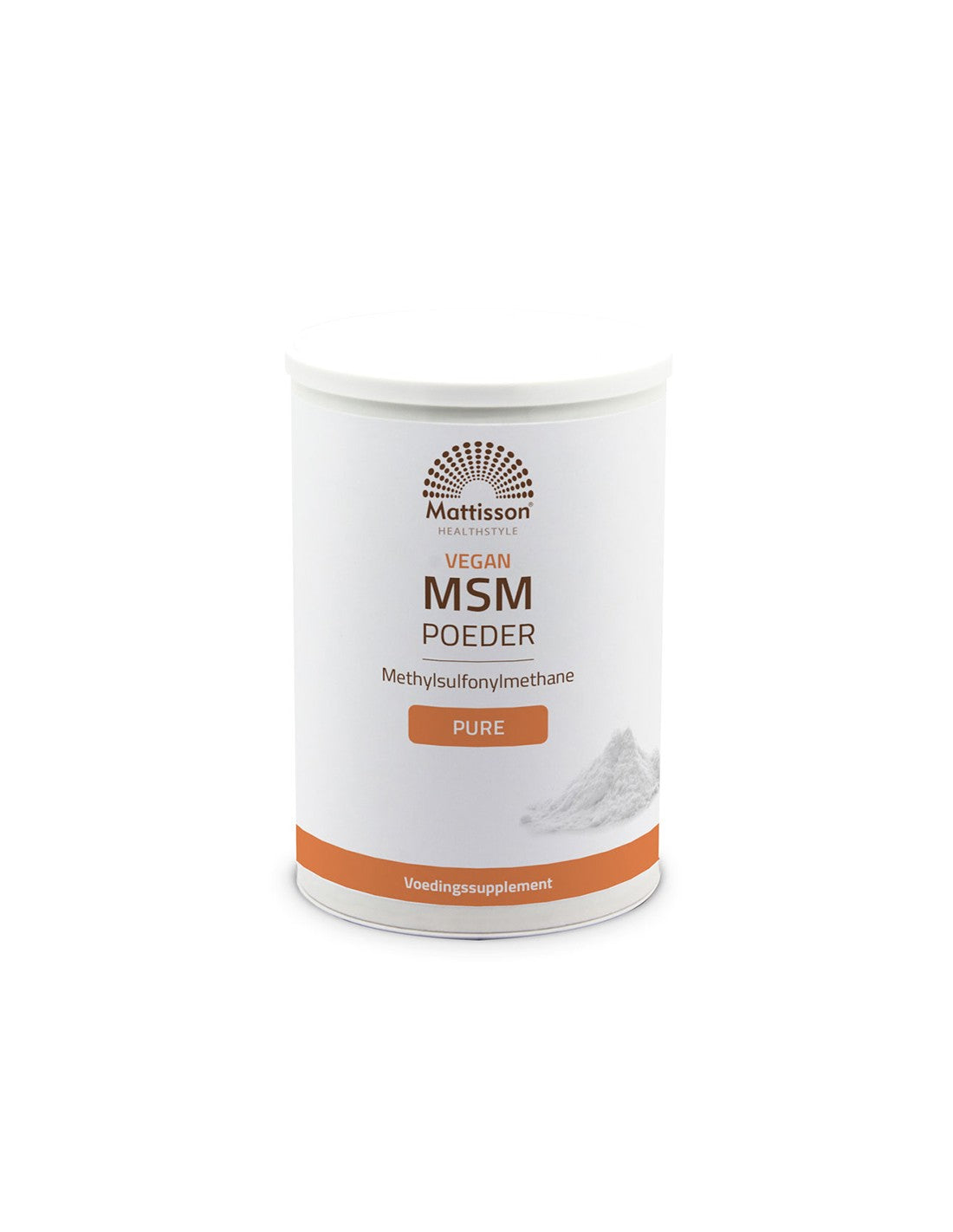 Кости и стави - Веган МСМ (MSM), 8 g х 550 g прах  Mattisson Healthstyle - Nutra Best Bulgaria