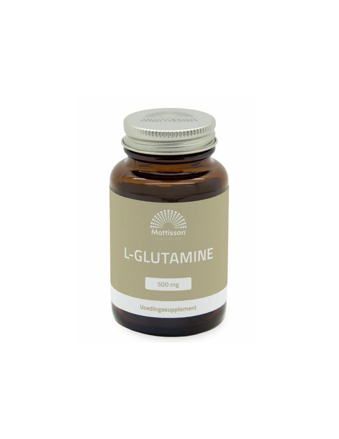 Имунитет и мускулна функция - Л-Глутамин, 500 mg х 90 капсули  Mattisson Healthstyle - Nutra Best Bulgaria