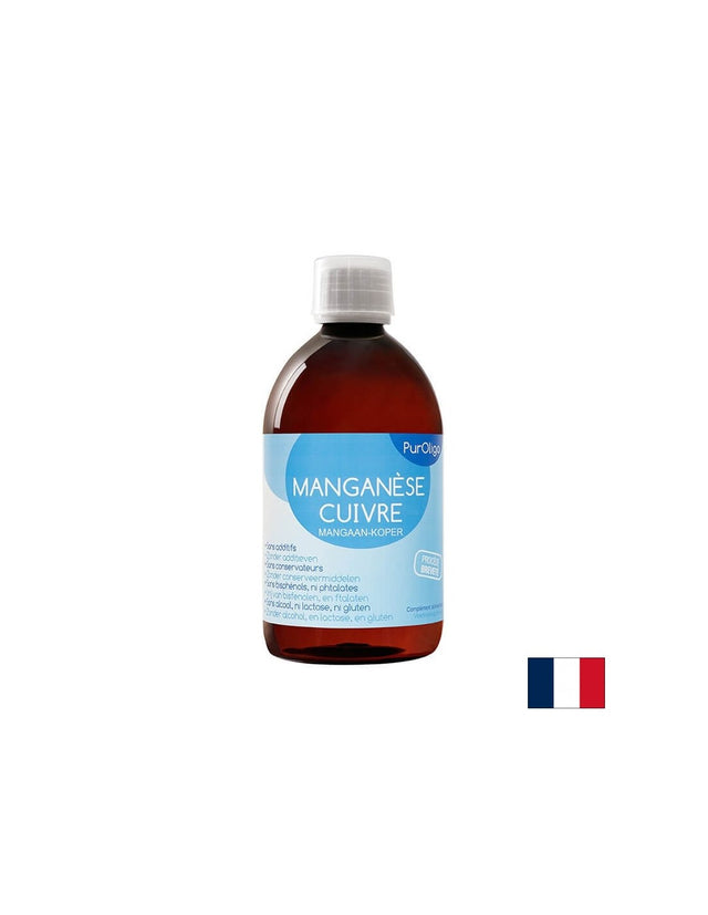 Manganese cuivre PurOligo / Манган и мед, 500 ml  Laboratoire Studix – Catalyons - Nutra Best Bulgaria
