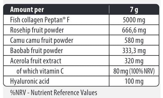 Beauty Marine Collagen / with Superfoods and Hyaluronic Acid - 210 грама  FA Nutrition - Nutra Best Bulgaria