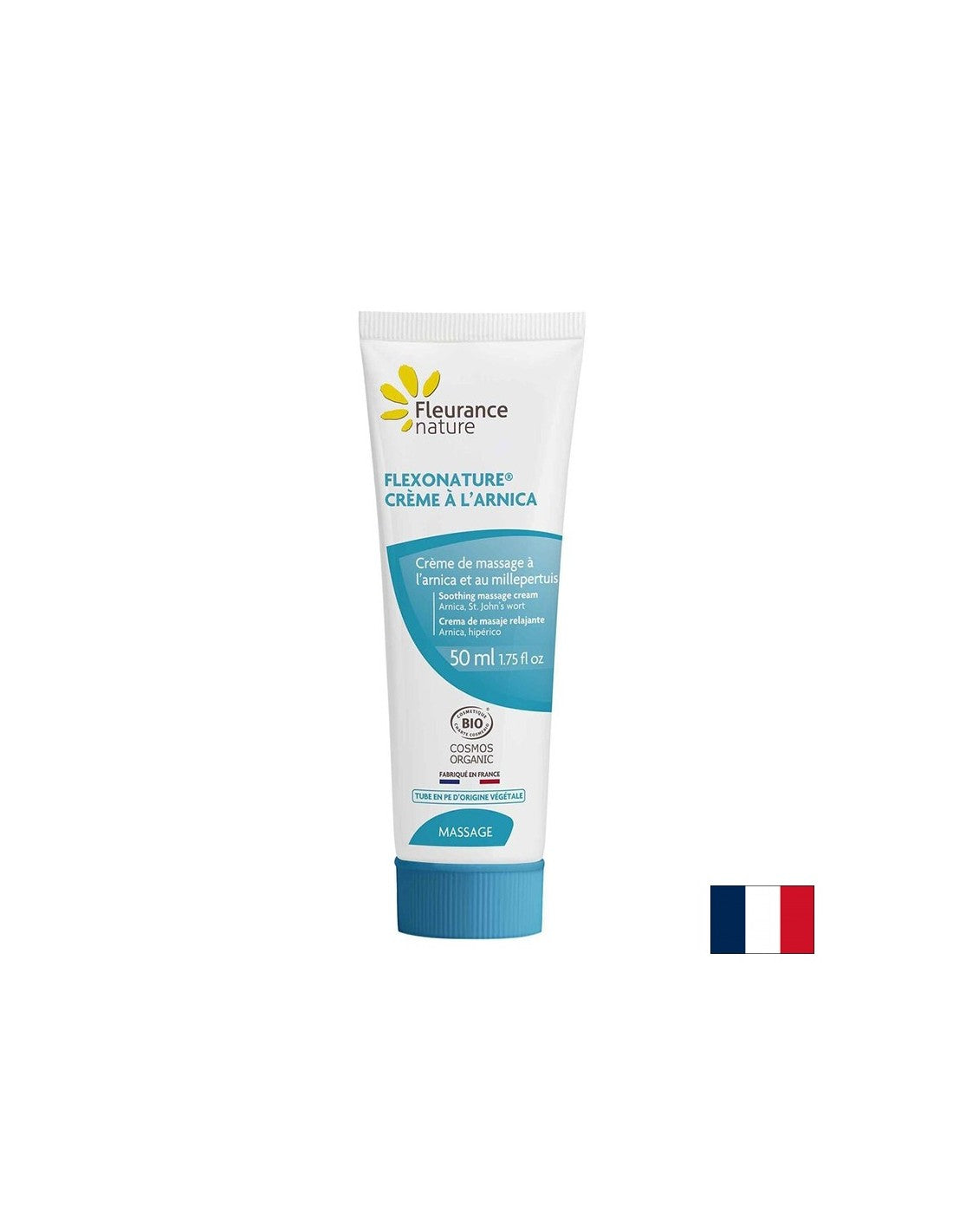 Масажен крем с Арника Flexonature®, БИО, 50 ml  Fleurance Nature - Nutra Best Bulgaria