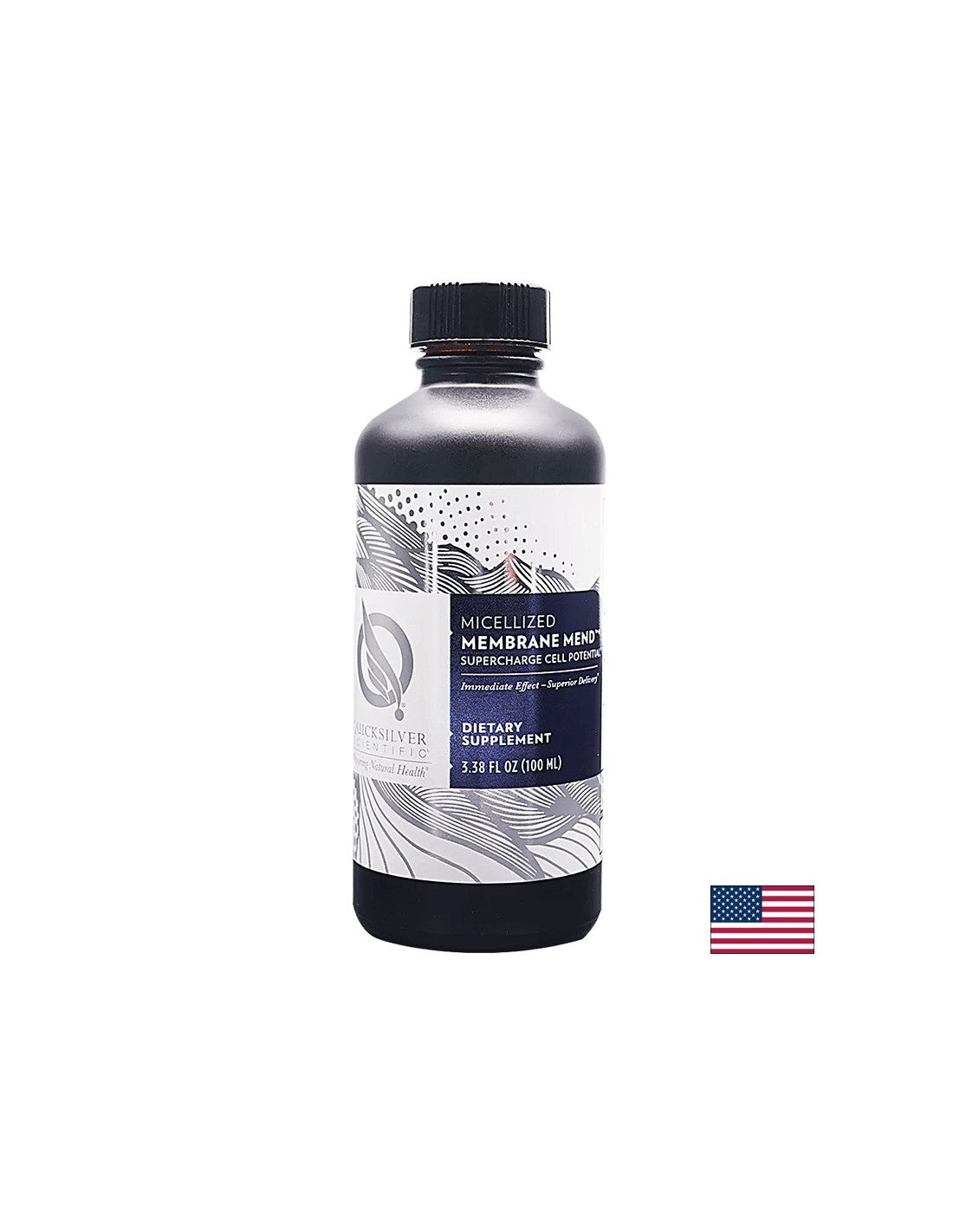 Membrane Mend / Възстановяване на клетъчните мембрани, 100 ml  Quicksilver - Nutra Best Bulgaria