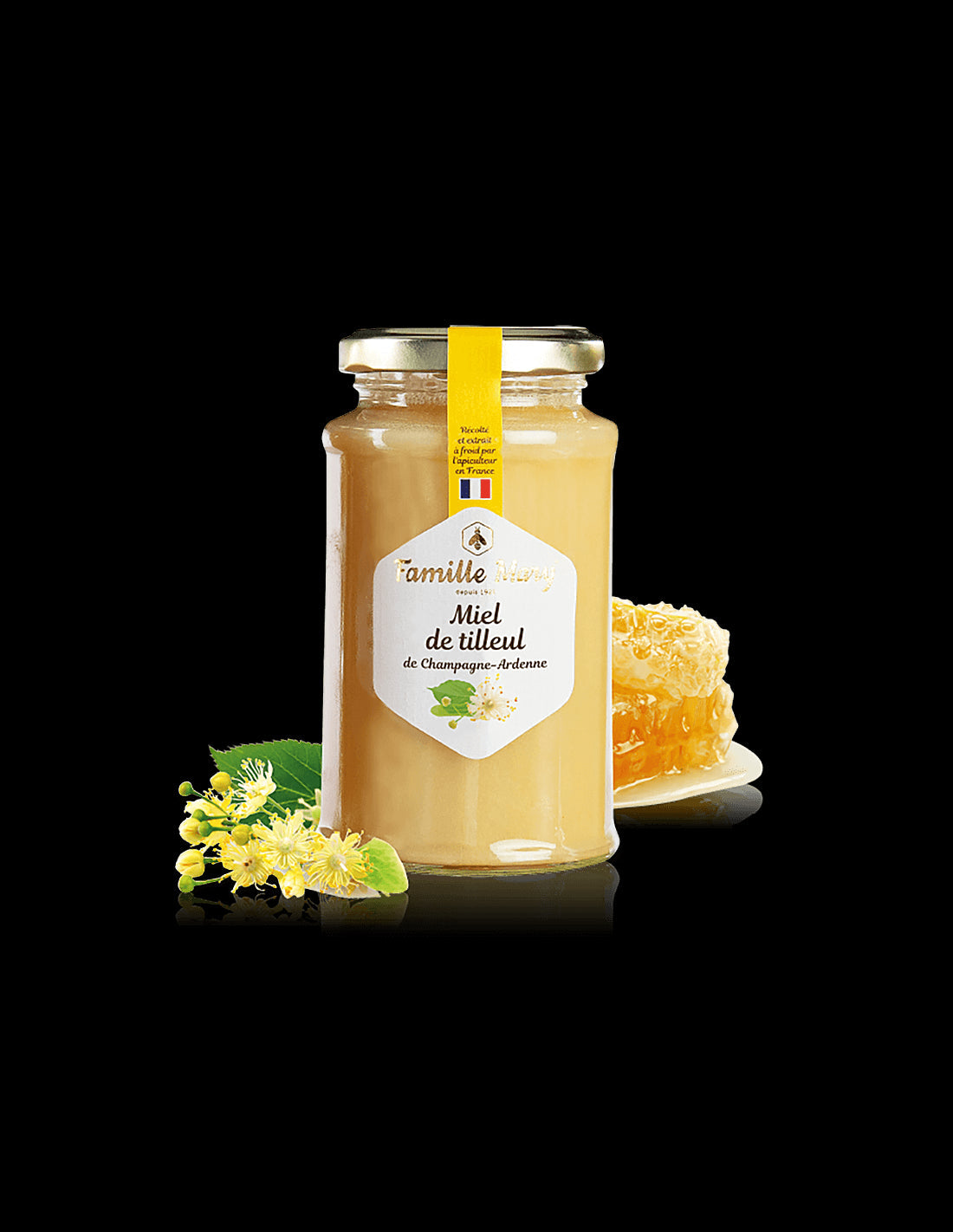 Пчелен мед от липов цвят (от Шампан - Ардени, Франция), 360 g  Famille Mary - Nutra Best Bulgaria