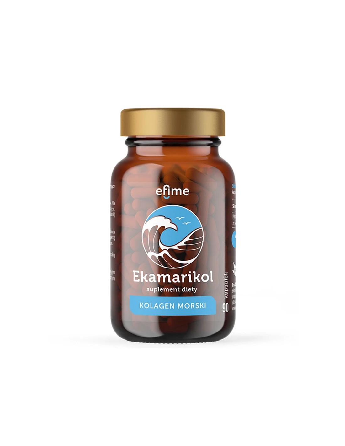 Млада кожа, здрави стави - Морски колаген Efime, 285 mg x 90 капсули  Ekamedica - Nutra Best Bulgaria