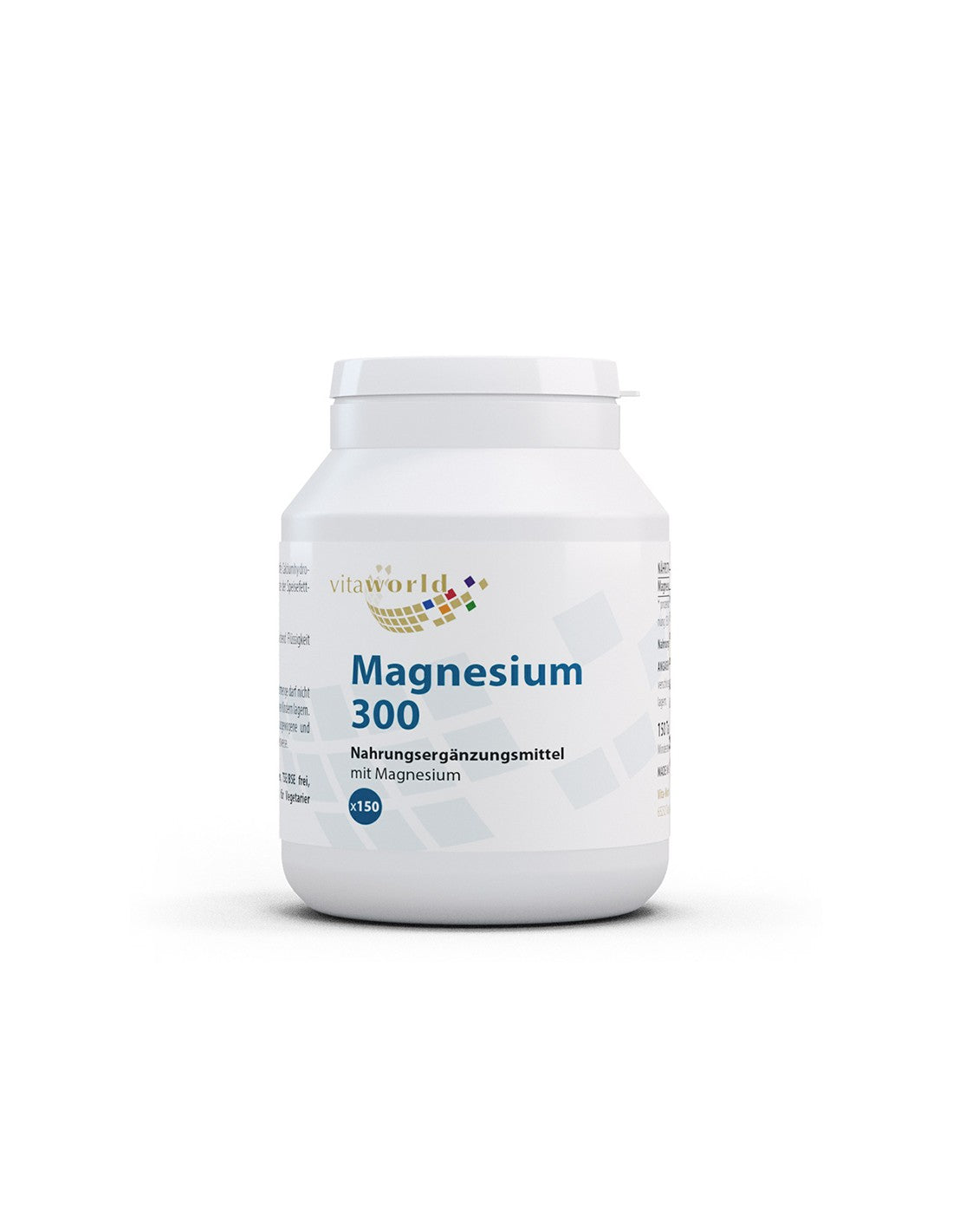 Мускули, Нервна система - Магнезий (оксид), 300 mg х 150 таблетки  Vita World - Nutra Best Bulgaria