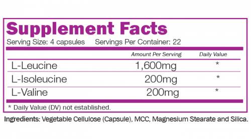 BCAA 8:1:1 - 90 капсули  Naturalico - Nutra Best Bulgaria