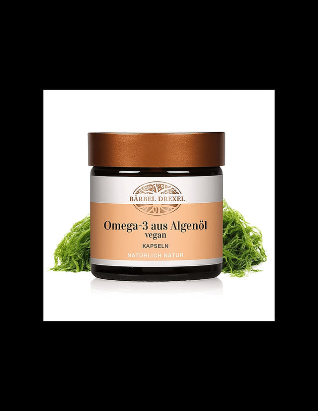 Омега-3 от водорасли - Мозъчна, зрителна и сърдечна функция, EPA – 25 mg, DHA – 250 mg, 30 капсули  Bärbel Drexel - Nutra Best Bulgaria