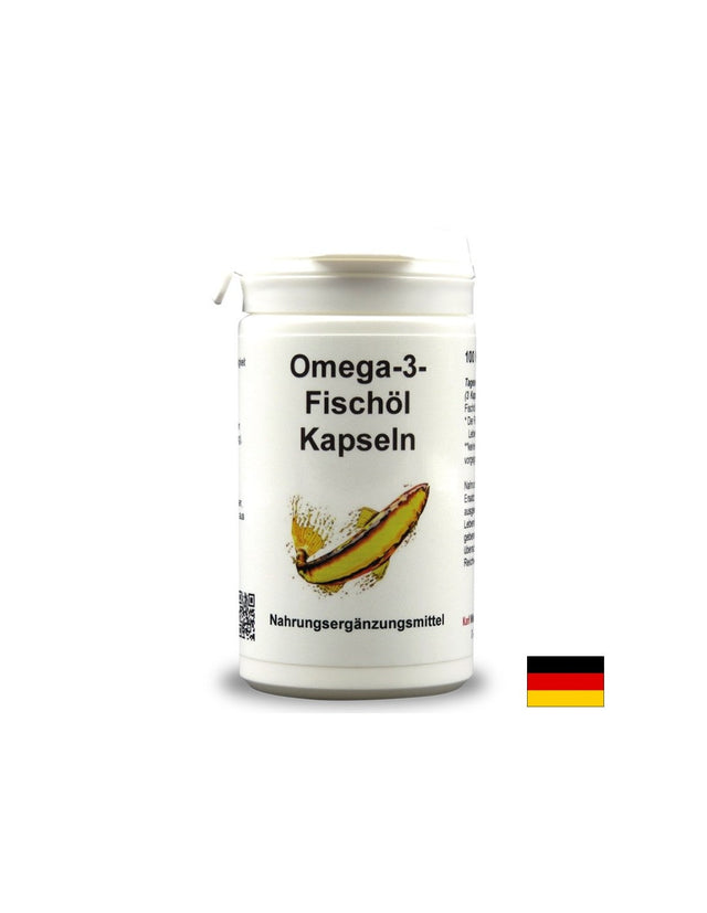 Омега-3 Рибено масло, 100 капсули  Karl Minck - Nutra Best Bulgaria