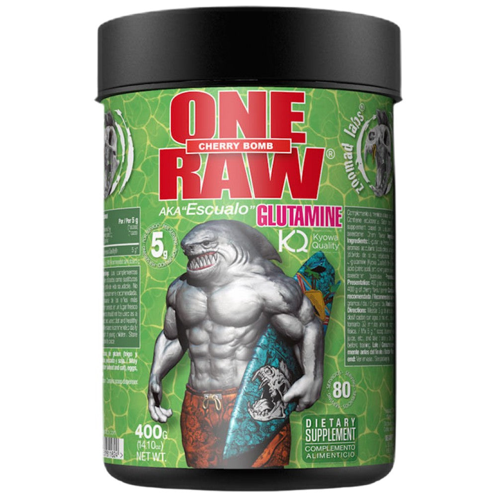 Raw One Glutamine | Kyowa Quaility - 400 грама  Zoomad Labs - Nutra Best Bulgaria