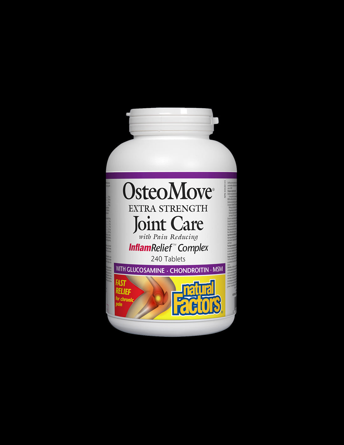 OsteoMove Extra Strength Joint Care 1431 mg - 240 Таблетки  Natural Factors - Nutra Best Bulgaria