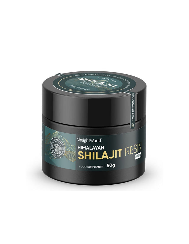 Отслабване - Шилажит + ашваганда, куркума и черно мюсли, 50 g прах, 62 дози  WeightWorld - Nutra Best Bulgaria