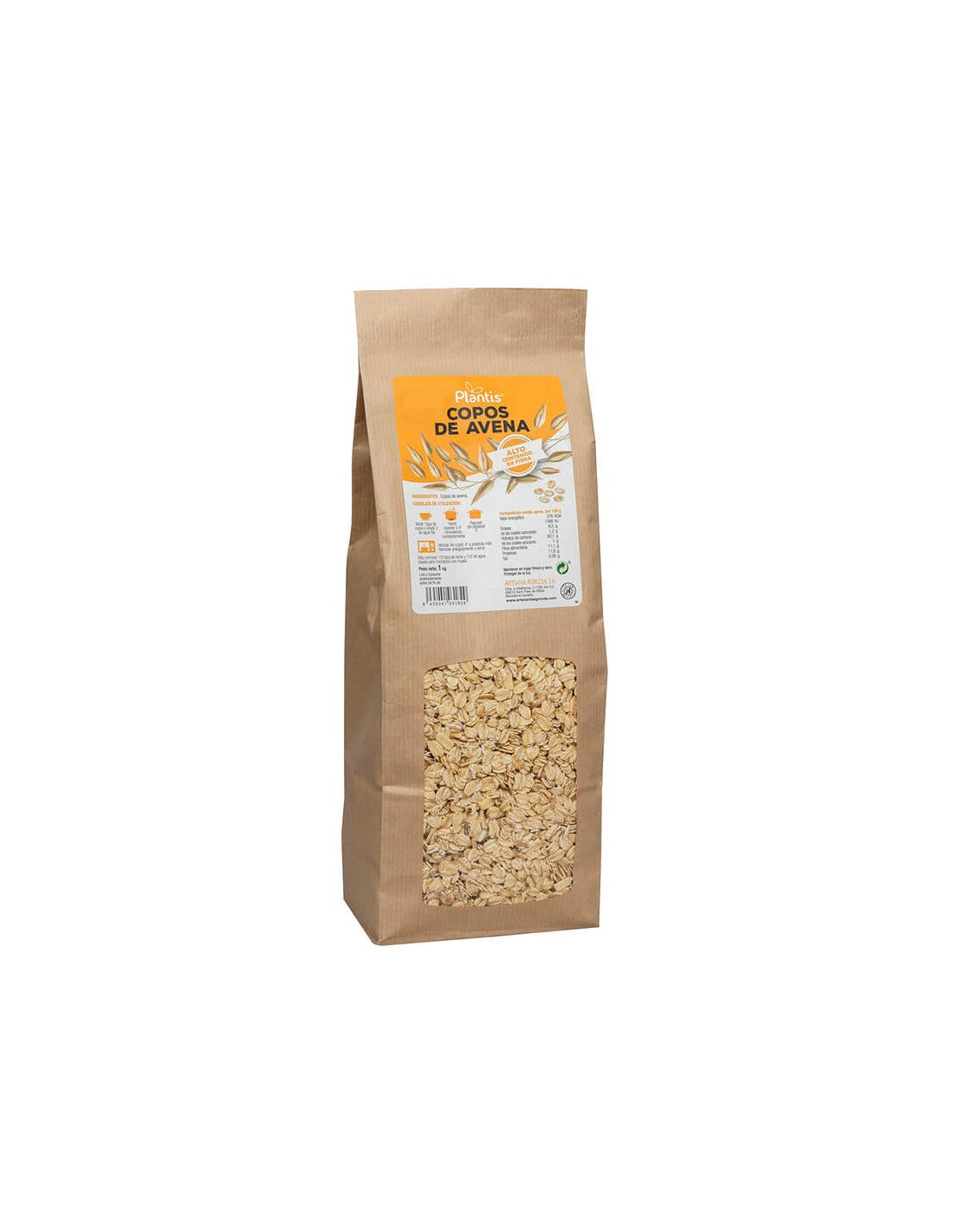 Овесени ядки с високо съдържание на фибри, 1 kg  Artesania Agricola - Nutra Best Bulgaria