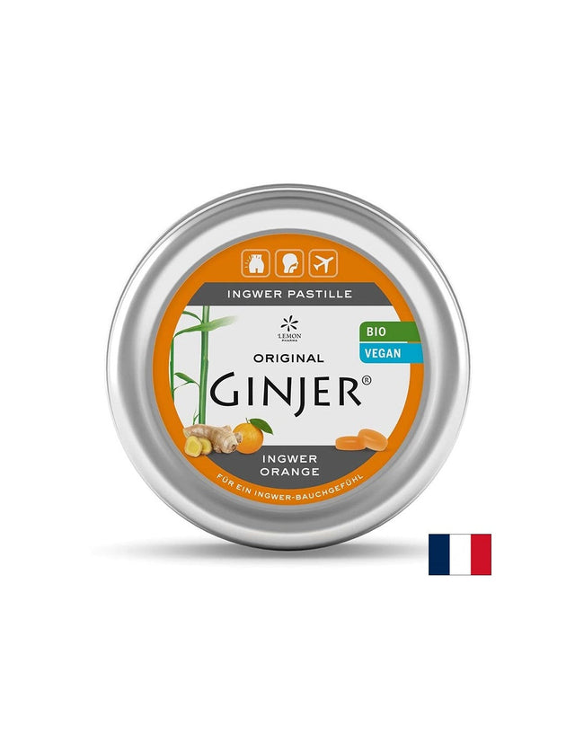 Пастили с Джинджифил и Портокал, 40 g Lemon Pharma  Lemon Pharma - Nutra Best Bulgaria