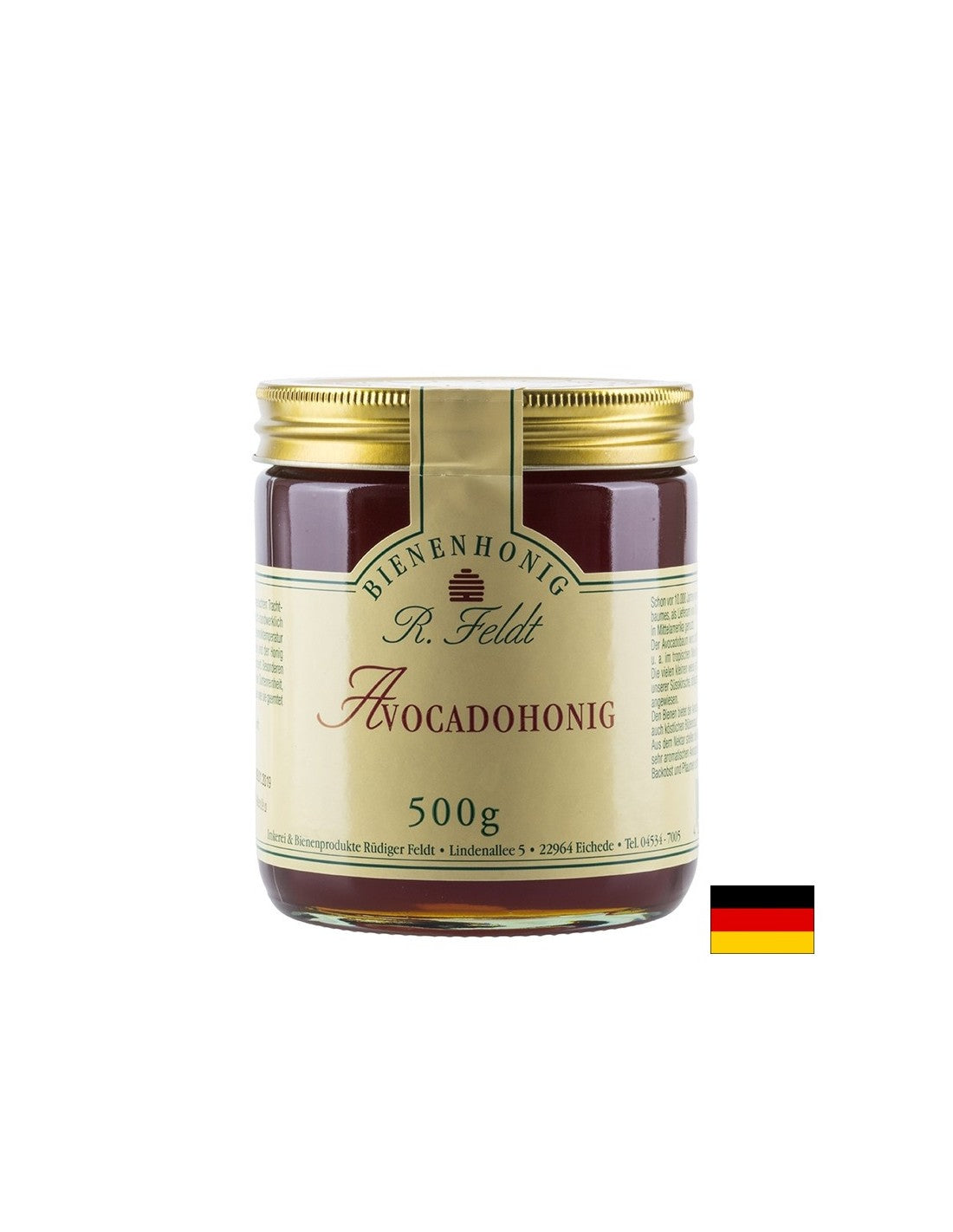 Пчелен мед от Авокадо, 500 g  Rüdiger Feldt - Nutra Best Bulgaria