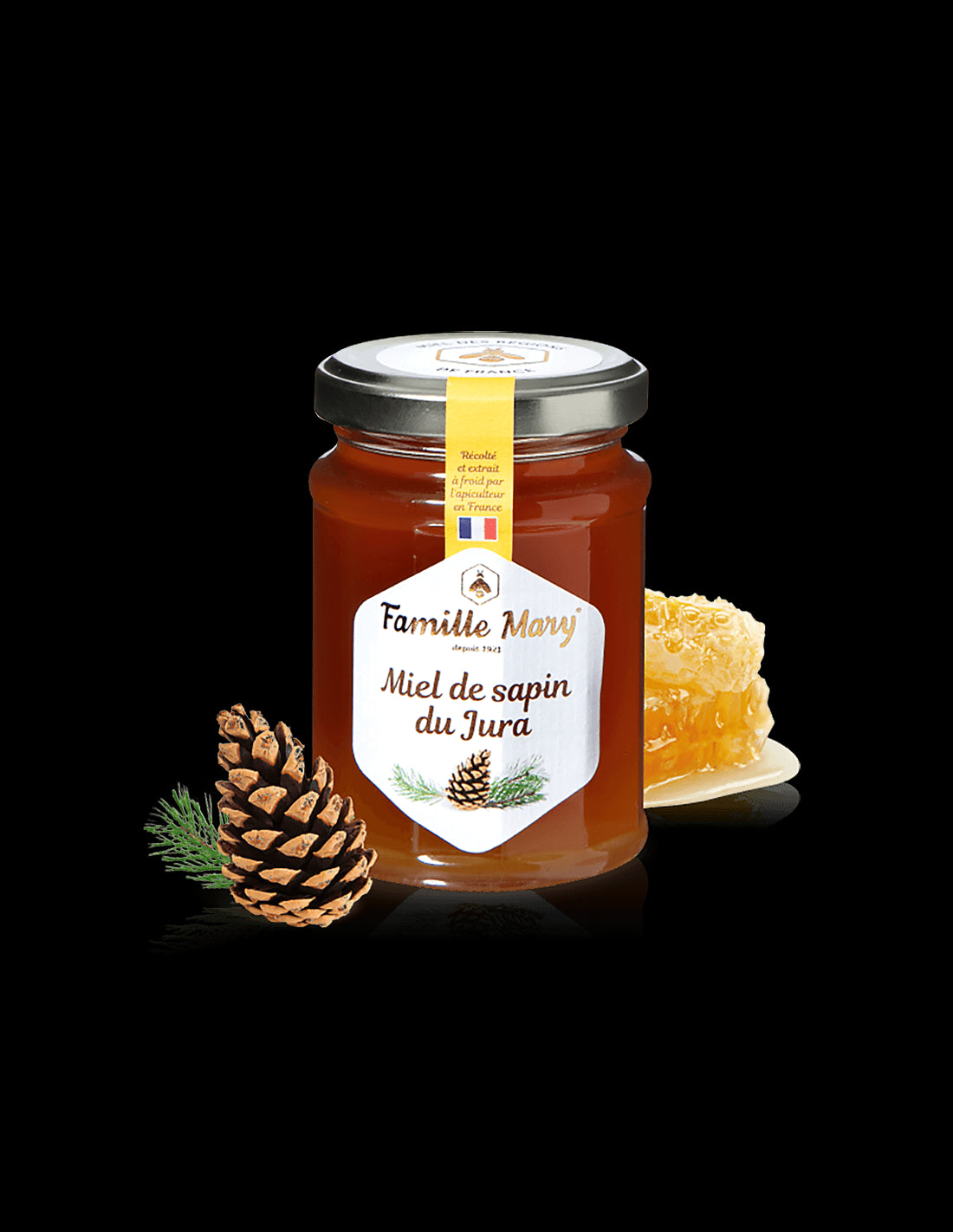 Пчелен мед от ела /от Жура, Франция/, 230 g  Famille Mary - Nutra Best Bulgaria
