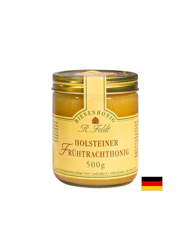 Пчелен мед от пролетни цветя  - Холщайн, Германия, 500 g  Rüdiger Feldt - Nutra Best Bulgaria
