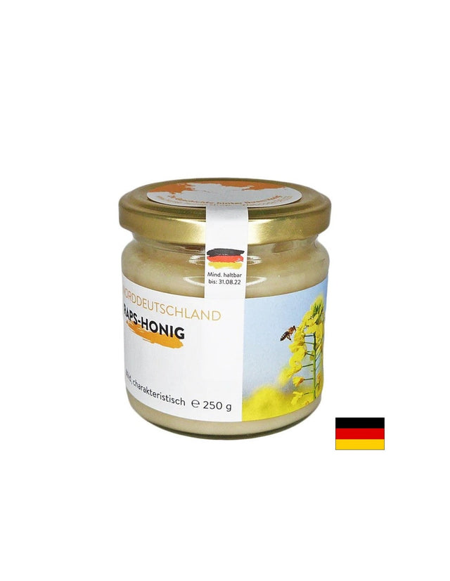 Пчелен мед от Рапица (Германия), 250 g  Hanse Honig - Nutra Best Bulgaria