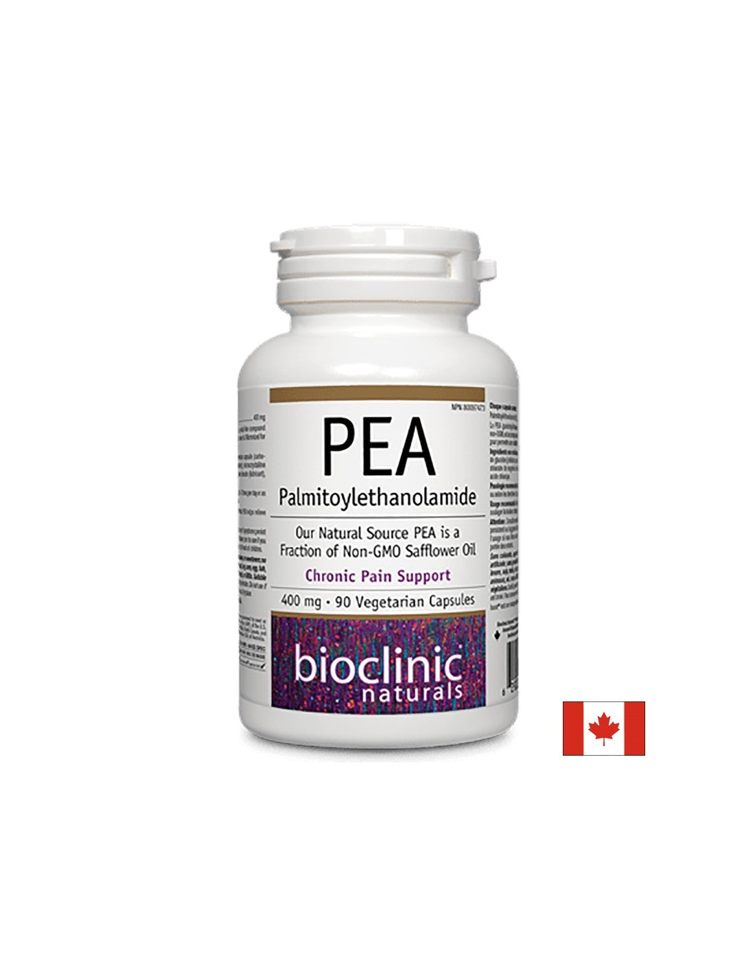 PEA 400 mg | Palmitoylethanolamide - 90 капсули  Natural Factors - Nutra Best Bulgaria