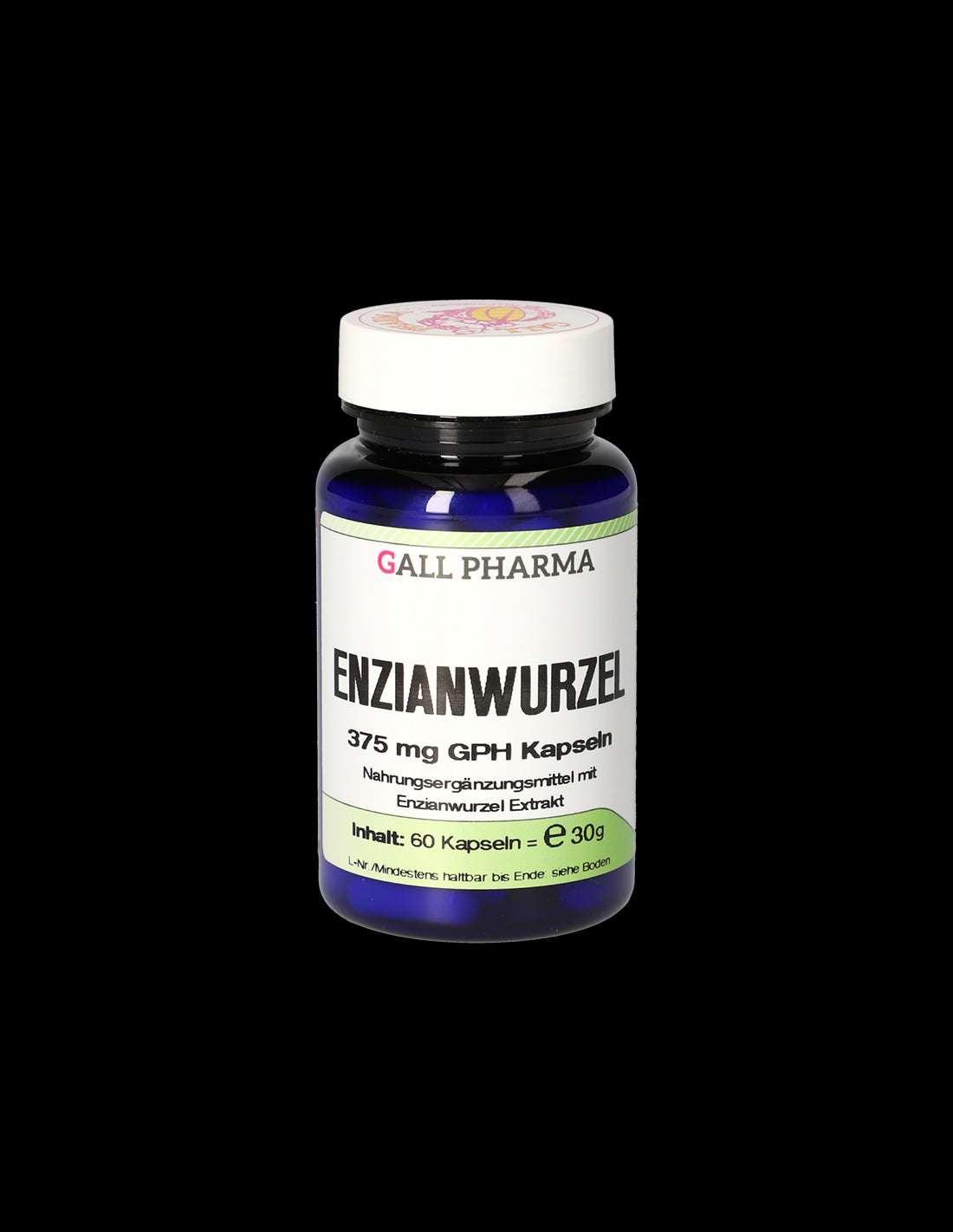 Подобрява храносмилането - Тинтява (екстракт от корен), 60 капсули  Gall Pharma - Nutra Best Bulgaria