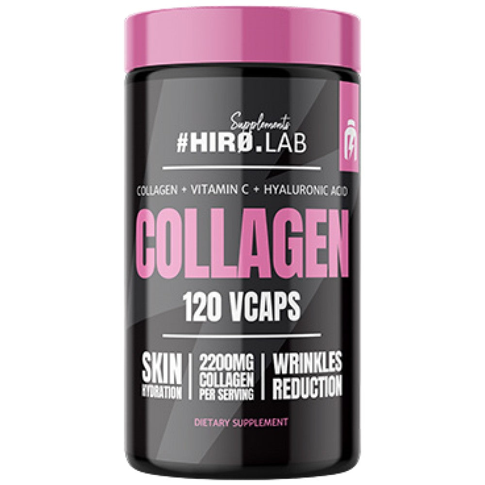 Collagen | Marine Collagen + Hyaluronic Acid & Vitamin C - 120 капсули  Hero.Lab - Nutra Best Bulgaria