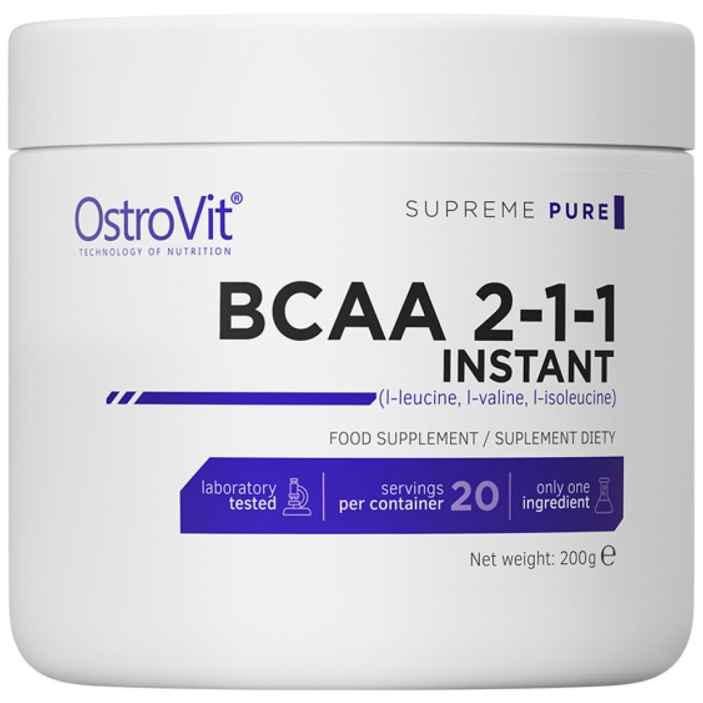 BCAA Instant Powder - 400 грама  OstroVit - Nutra Best Bulgaria