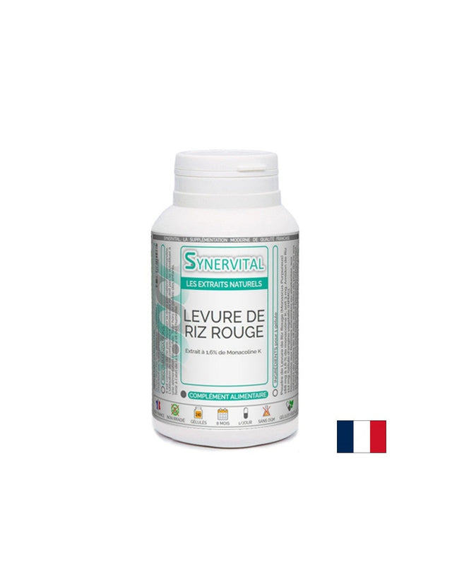 При висок холестерол - Червен ориз (от дрожди), 60 капсули  PhytoMoinsCher - Nutra Best Bulgaria