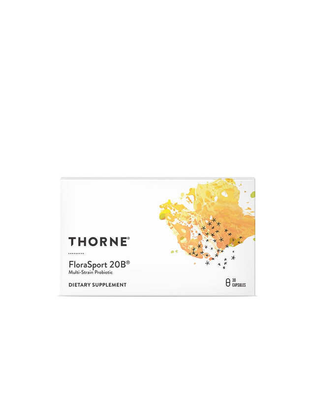 Пробиотик ФлораСпорт - FloraSport 20B®, 20 млрд.активни пробиотици, 30 капсули, с удължено освобождаване  Thorne - Nutra Best Bulgaria