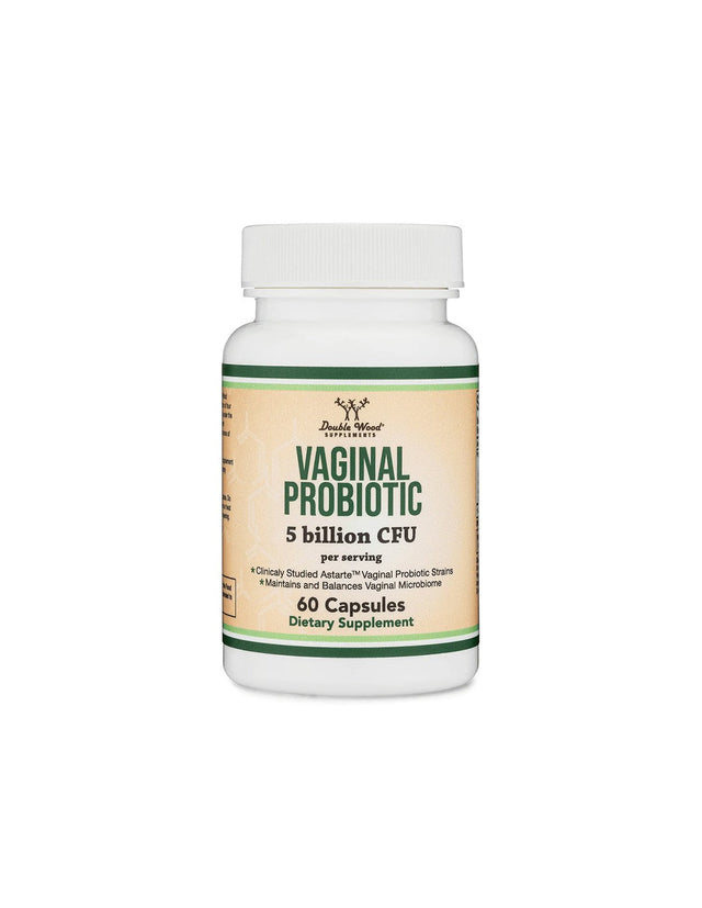Пробиотик за жени – за здрава вагинална флора, 5 млрд. активни пробиотици, 60 капсули за 2 месеца прием  Double Wood - Nutra Best Bulgaria