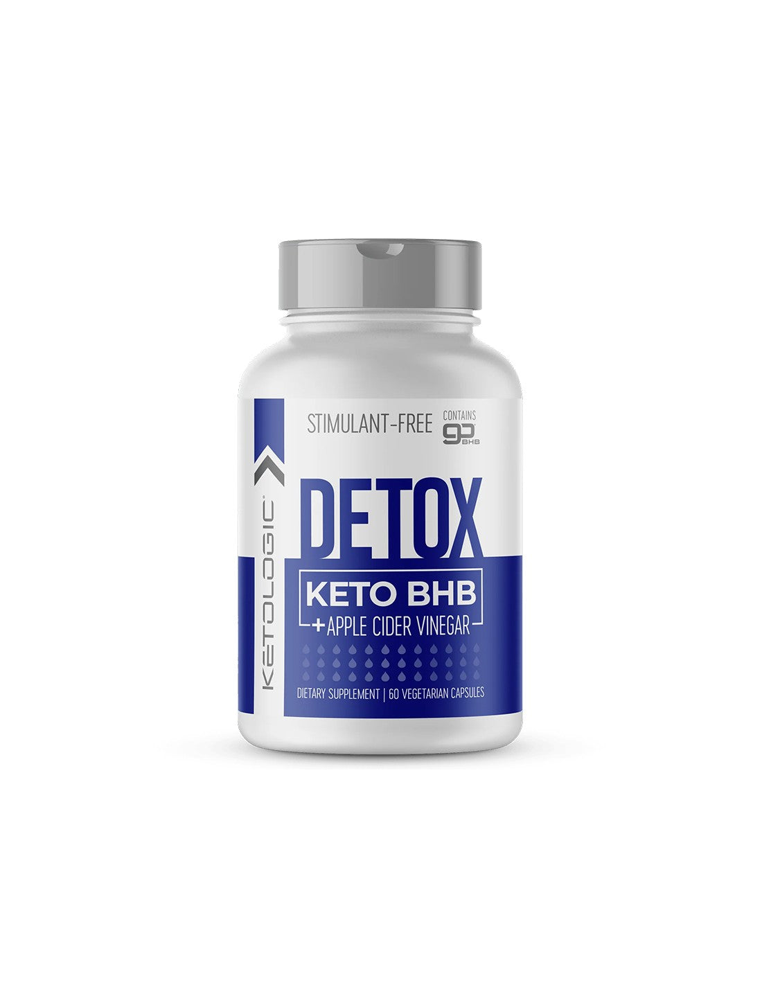 Редукция на теглото - Detox Keto BHB + Ябълков оцет, 60 капсули  Nutricost - Nutra Best Bulgaria