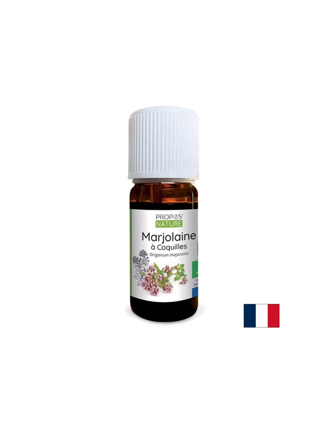 Релаксира и успокоява - Масло от майорана (цвят), БИО, 10 ml  Propos Nature - Nutra Best Bulgaria