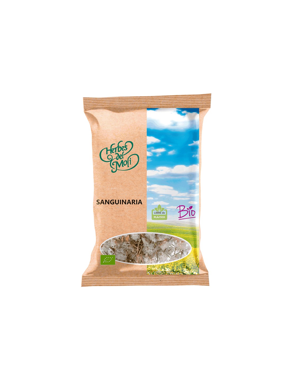 Сангвинария (цвят), БИО, 15 g  Herbes del Molí - Nutra Best Bulgaria