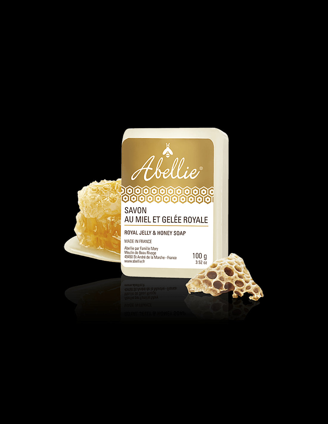 Сапун с мед и пчелно млечице - Savon au miel et gelée royale, 100 g  Famille Mary - Nutra Best Bulgaria