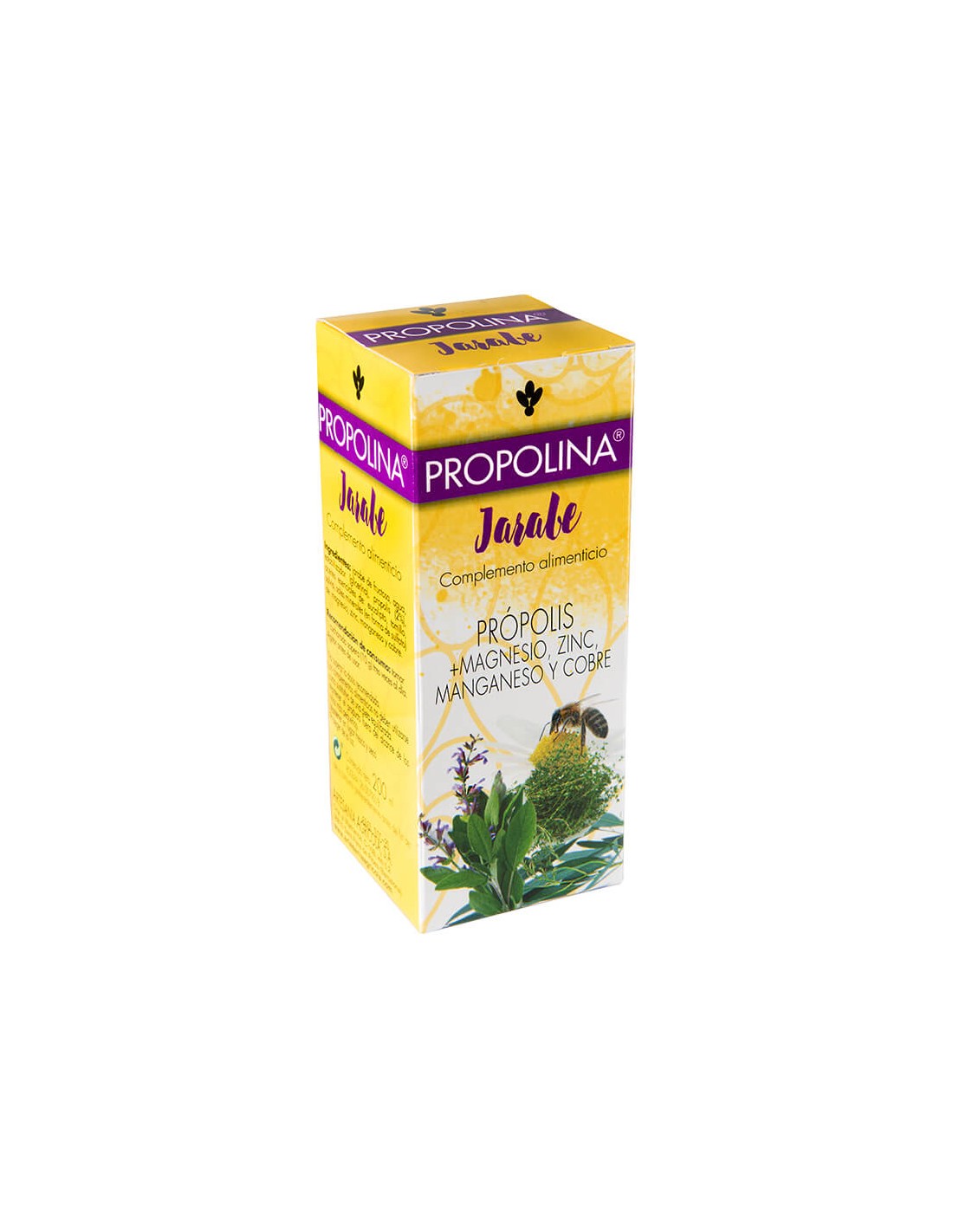 Сироп Propolina® (с прополис, магнезий, цинк, манган и мед), 200 ml  Artesania Agricola - Nutra Best Bulgaria