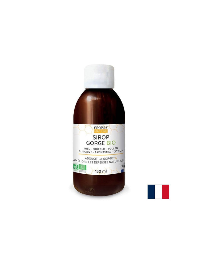 Сироп с пчелен мед, цветен прашец, лимон, прополис и бяла ружа, 150 ml  Propos Nature - Nutra Best Bulgaria