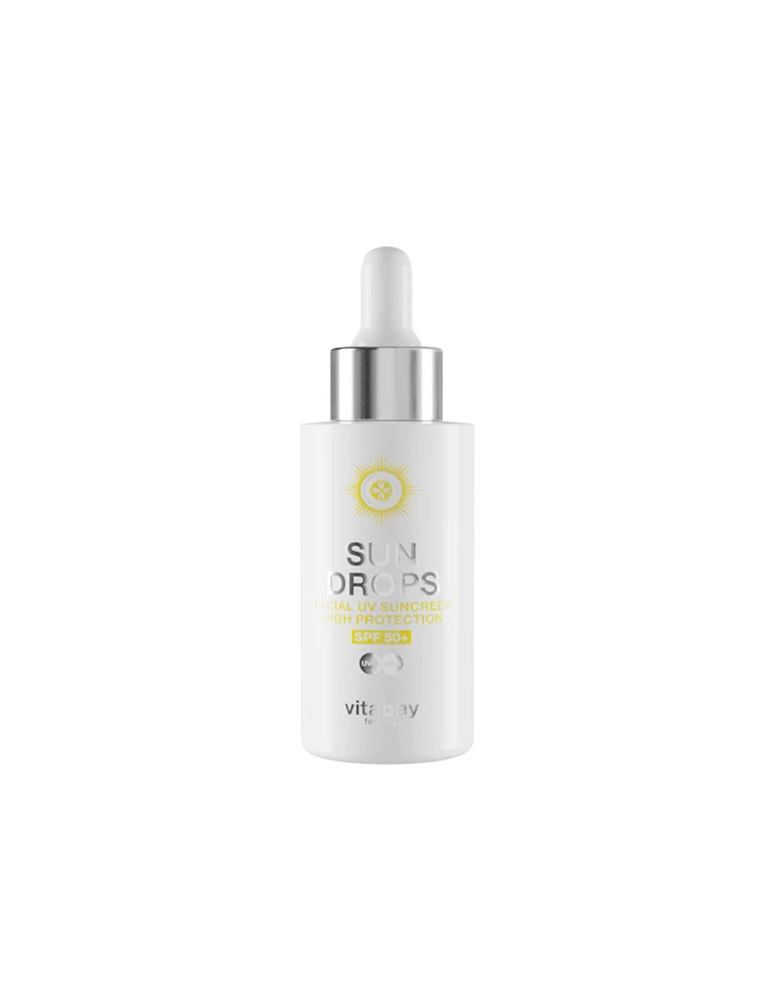 Слънцезащитен крем за лице 50+, 40 ml  Vitabay - Nutra Best Bulgaria