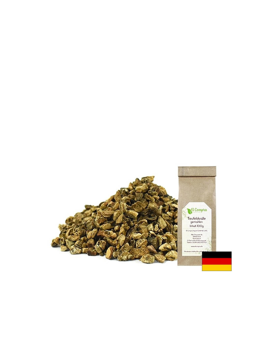 Стави - Дяволски нокът (корен), 100 g  El Compra - Nutra Best Bulgaria