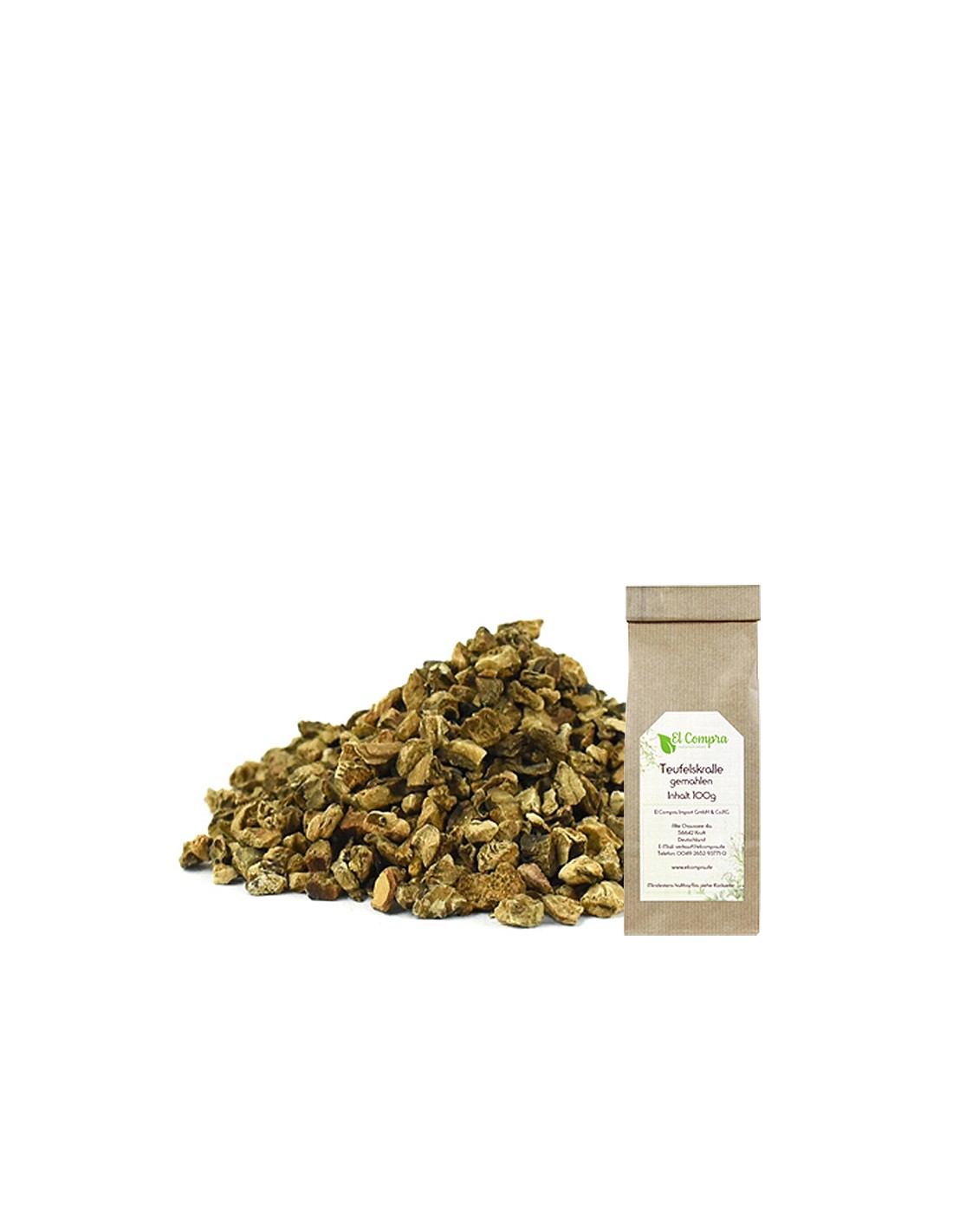 Стави - Дяволски нокът (корен), 100 g  El Compra - Nutra Best Bulgaria