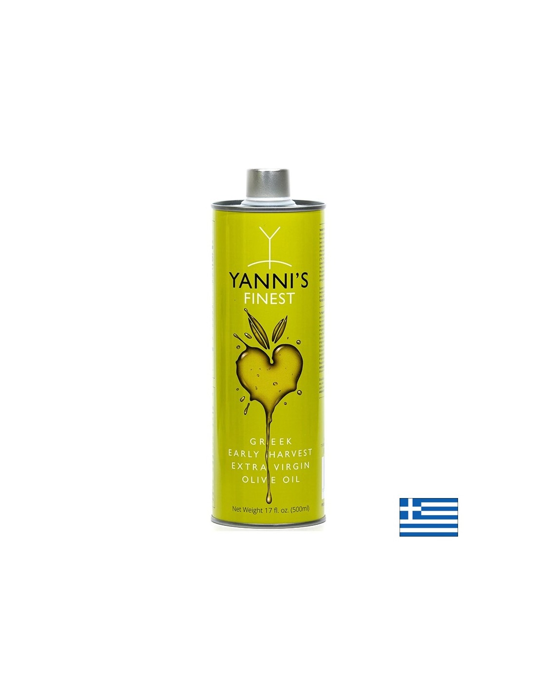 Зехтин екстра върджин (ранна реколта) - Yanni's Finest, 500 ml  Yanni’s Olive Grove - Nutra Best Bulgaria