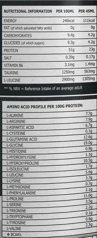 Amino Power Liquid - 1000 мл  Pole Nutrition - Nutra Best Bulgaria