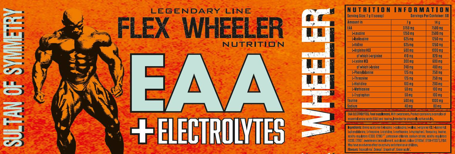 EAA + Electrolytes - 420 грама  Flex Wheeler Signature Series - Nutra Best Bulgaria