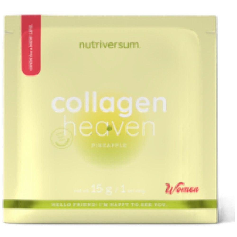 Collagen Heaven | added Zinc, Vitamin C and Hyaluronic Acid - 15 грама  Nutriversum - Nutra Best Bulgaria