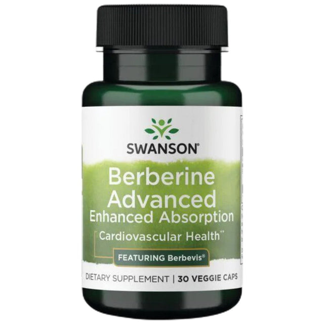 Berberine Advanced | Berbevis® Extract 550 mg 30 капсули  Swanson - Nutra Best Bulgaria