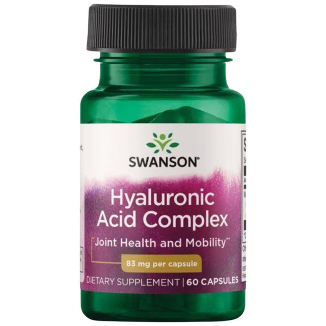 Hyaluronic Acid Complex 83 mg - 60 капсули  Swanson - Nutra Best Bulgaria