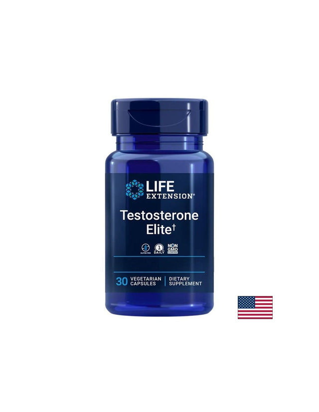 Testosterone Elite, 30 V капсули  Life Extension - Nutra Best Bulgaria