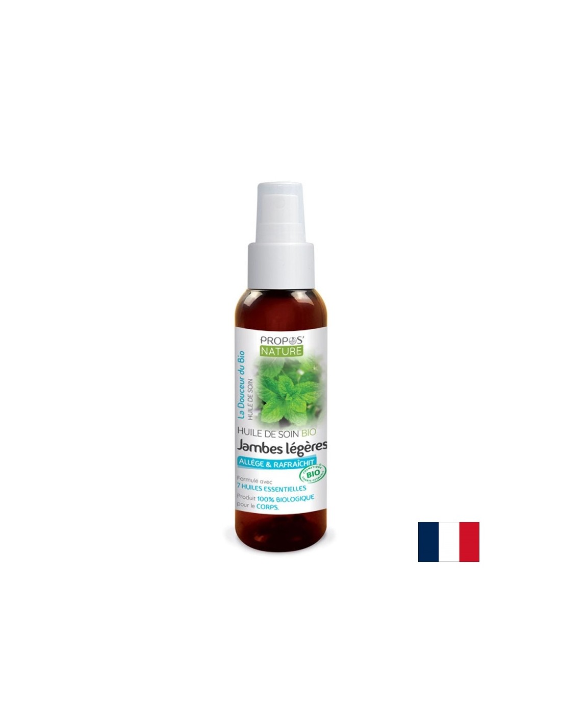 Тонизиращ спрей за уморени крака и глезени с етерични масла, БИО, 100 ml  Propos Nature - Nutra Best Bulgaria